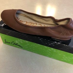 Sam Edelman Fritz Leather Ballet Flat